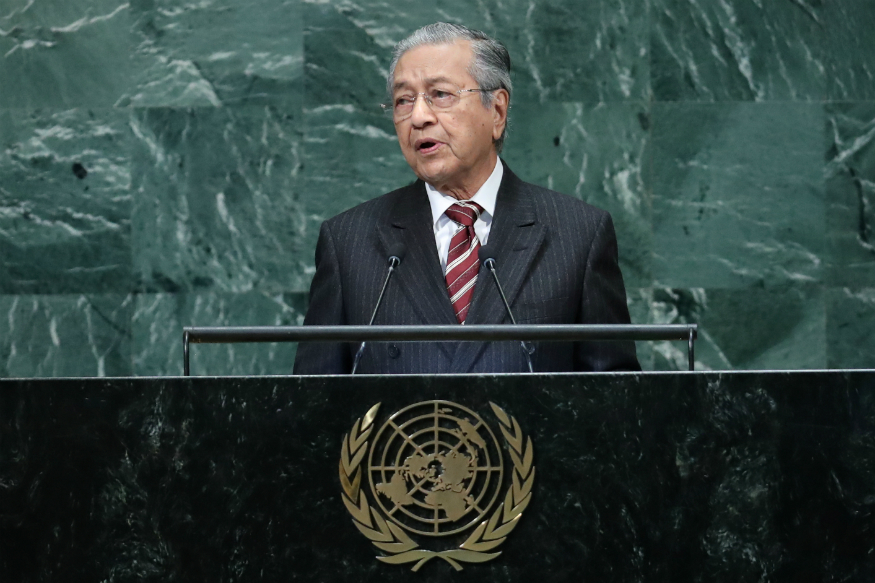 Malaysian PM Mahathir